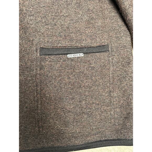 Geiger Collections Women's Vomp Button Brown 100% Boiled Wool Jacket Sz 46 EC - Picture 12 of 16